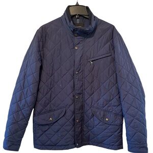 Banana Republic Men’s Navy Quilted Jacket